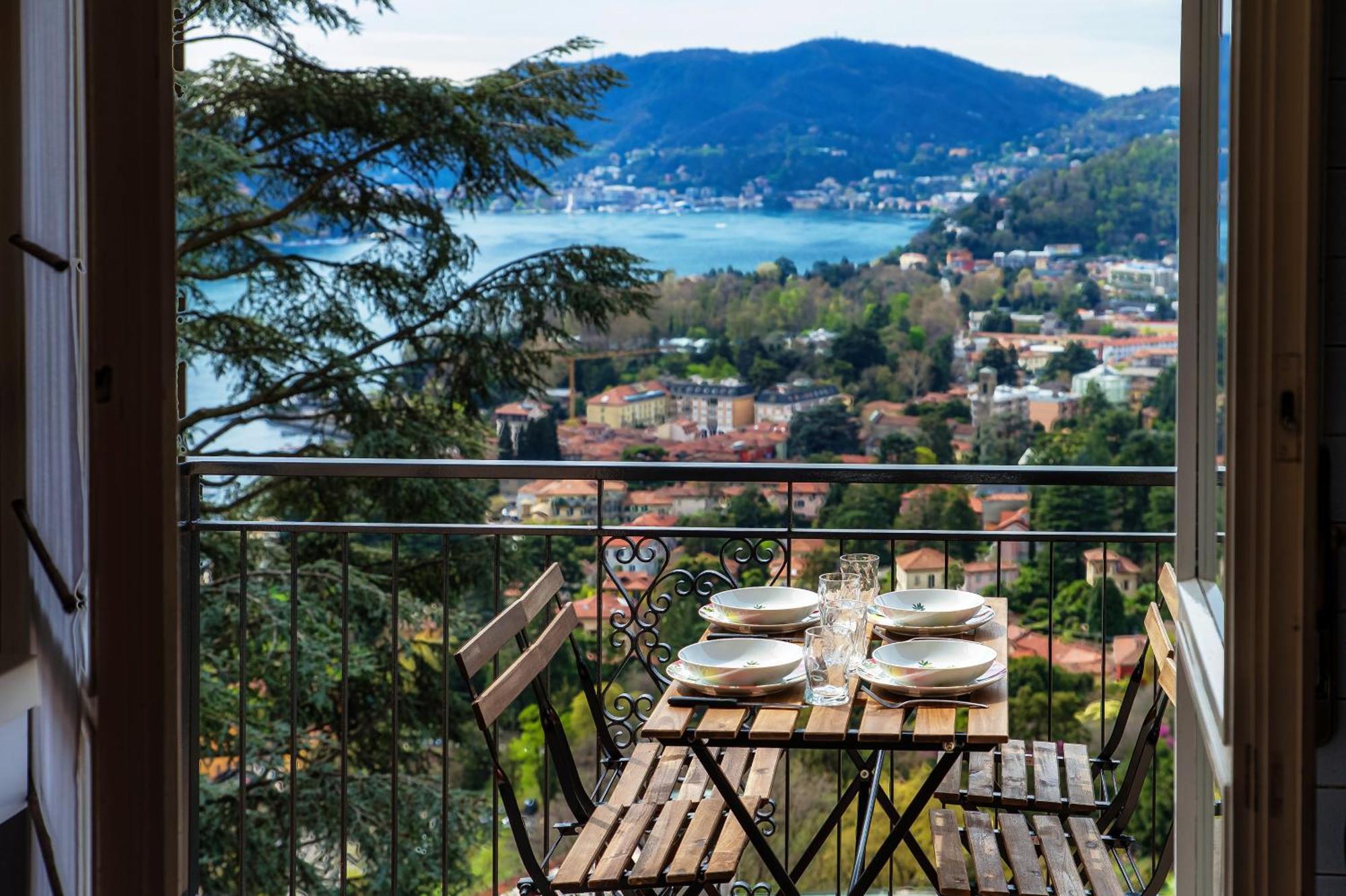 Vista Lario Apartment - Aqua Apartments Cernobbio Zewnętrze zdjęcie