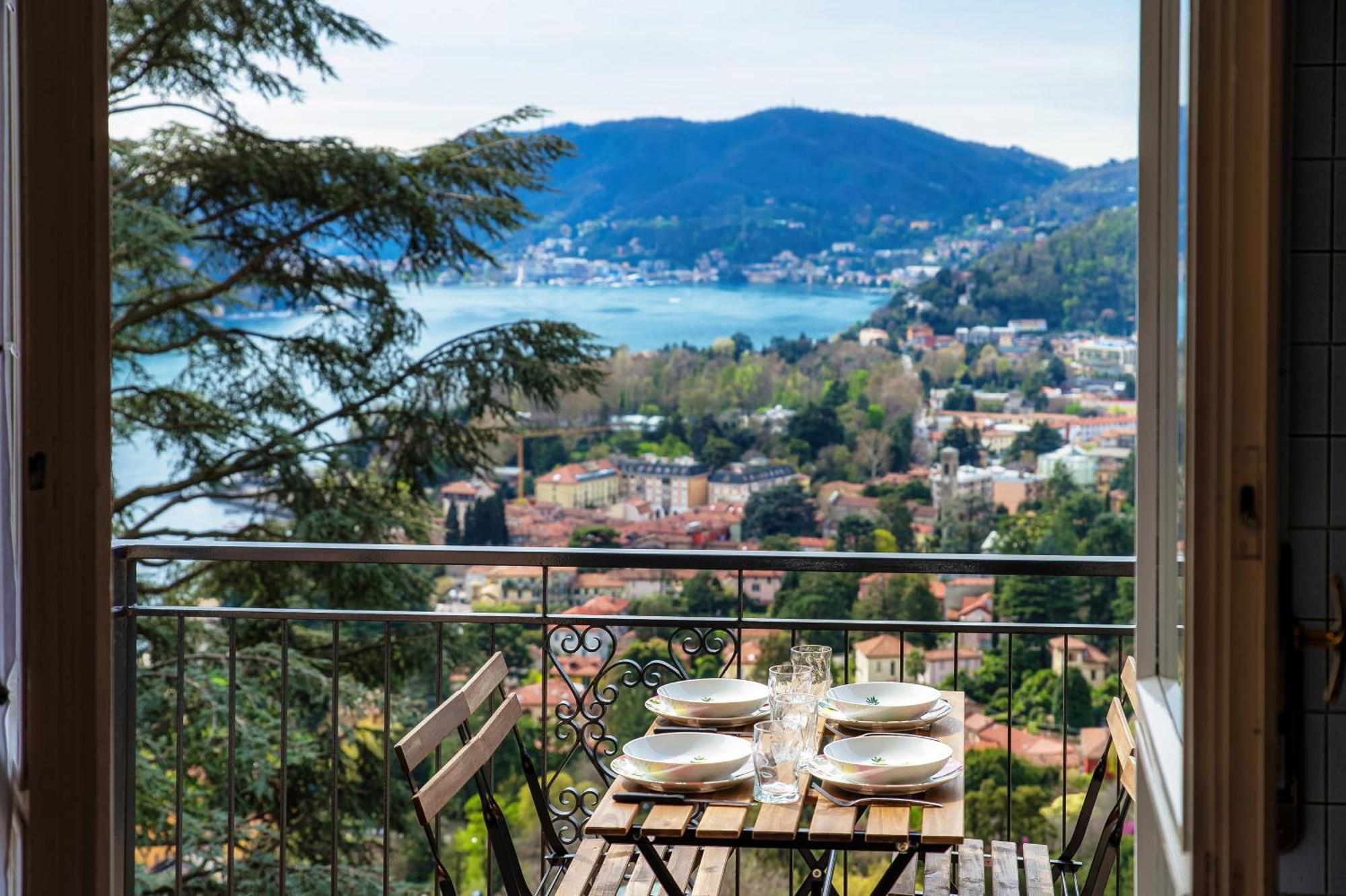 Vista Lario Apartment - Aqua Apartments Cernobbio Zewnętrze zdjęcie
